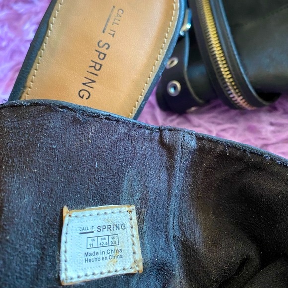 Host Pick✨Call It Spring Peeptoe Ankle Zip Boots - Picture 12 of 12